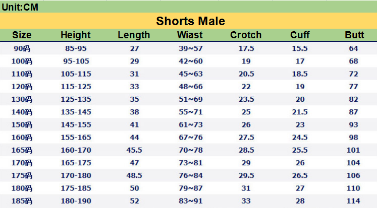 School uniform male-PE