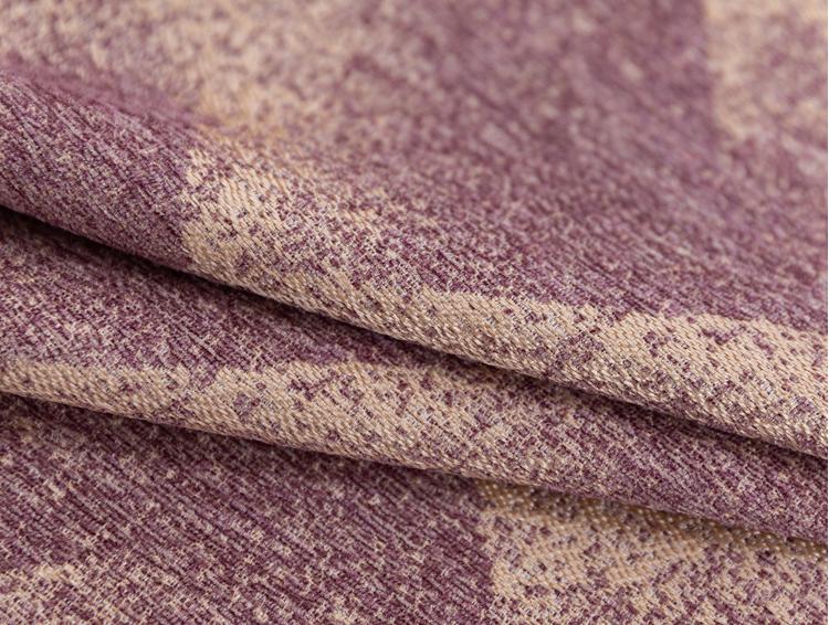 Chenille curtain fabric
