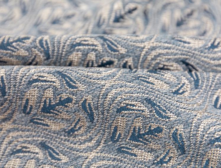 Chenille curtain fabric