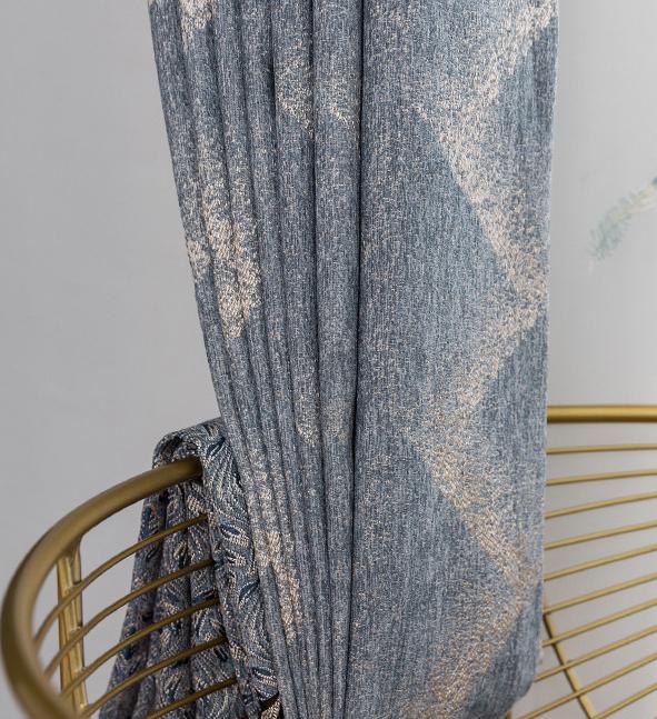 Chenille curtain fabric