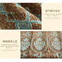Chenille jacquard curtain fabric
