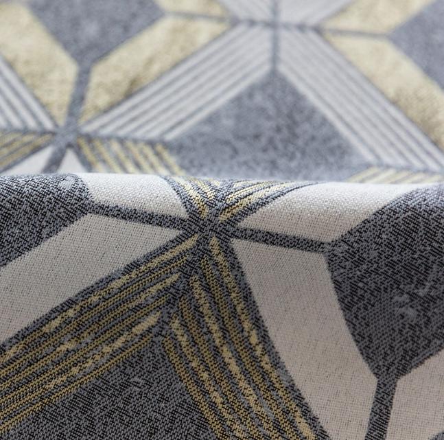 Chenille jacquard curtain fabric