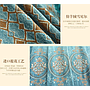 Chenille jacquard curtain fabric