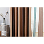 Chenille vertical stripes yarn-dyed curtain fabric