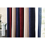 Chenille vertical stripes yarn-dyed curtain fabric