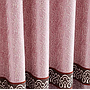 Cotton and linen jacquard curtain fabric