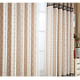 Cotton and linen jacquard curtain fabric