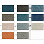 Double-sided linen curtain cloth