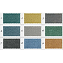 Double-sided linen curtain cloth