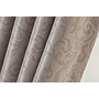 Embossed suede curtain fabric