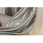 Embossed suede curtain fabric