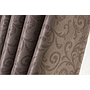 Embossed suede curtain fabric