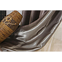 Embossed suede curtain fabric