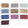 Granular linen curtain cloth