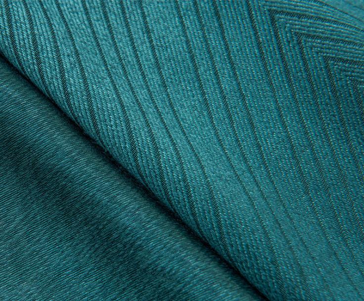 Imitation cashmere curtain fabric