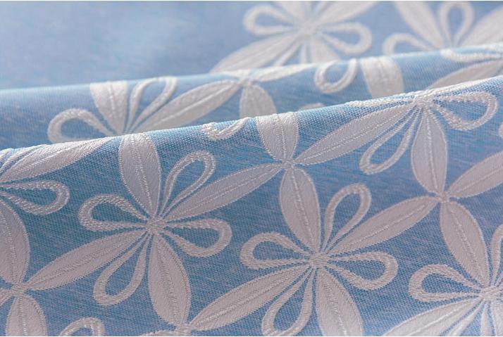 Jacquard curtain fabric