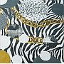 Jacquard golden velvet curtain fabric