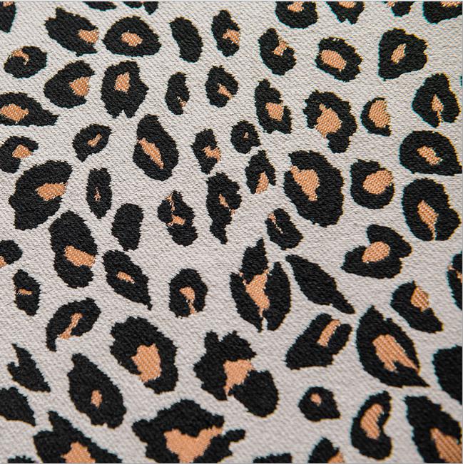 Jacquard golden velvet curtain fabric
