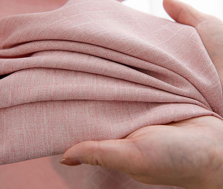 Jacquard stitching curtain fabric
