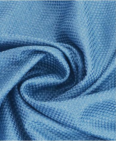 Large grid linen curtain fabric
