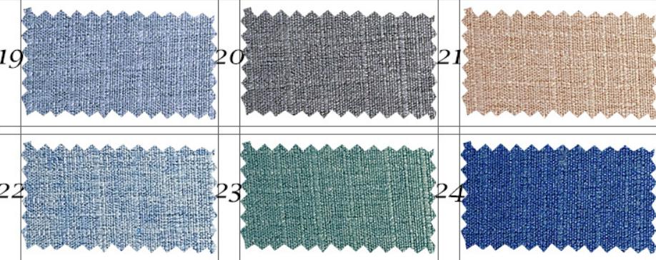 Plaid imitation cotton and linen curtain fabric