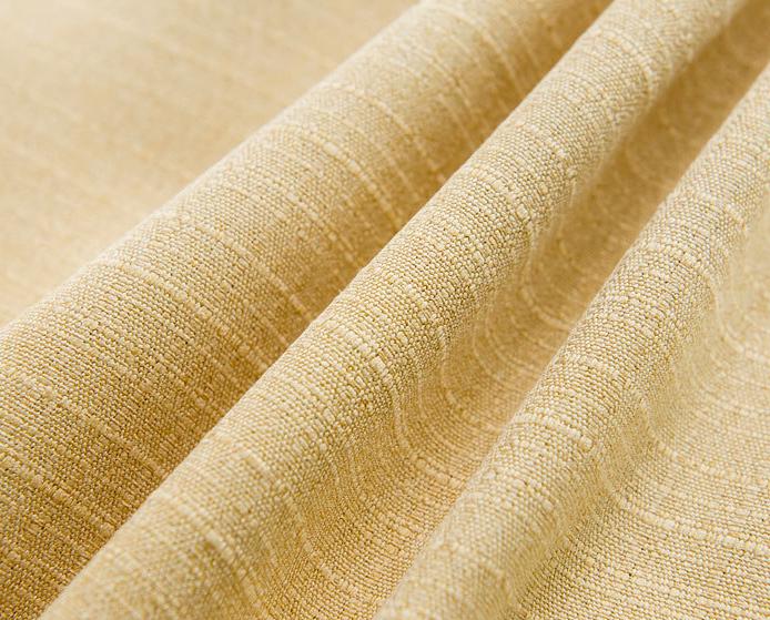 Plaid imitation cotton and linen curtain fabric