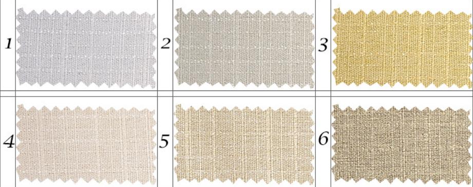 Plaid imitation cotton and linen curtain fabric
