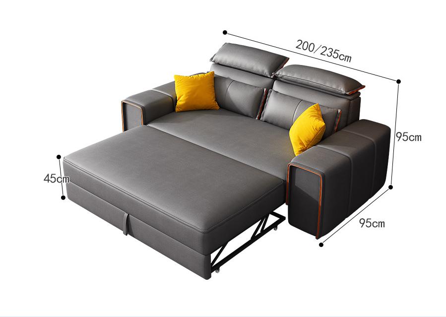 Sofa bed-latex-200cm