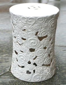 Ceramic stool