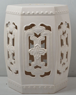 Ceramic stool