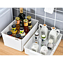 Storage Tray White-L30.5*W20*H12 CM