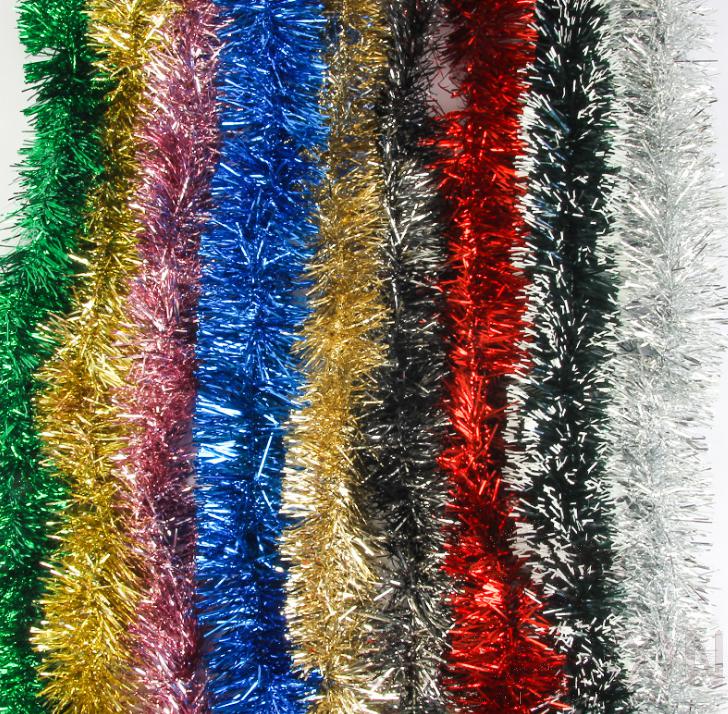 Silver Tinsel Ribbon 20M