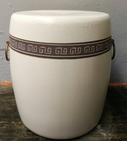 Ceramic stool