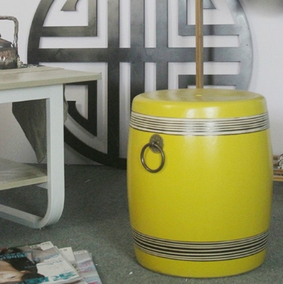 Ceramic stool