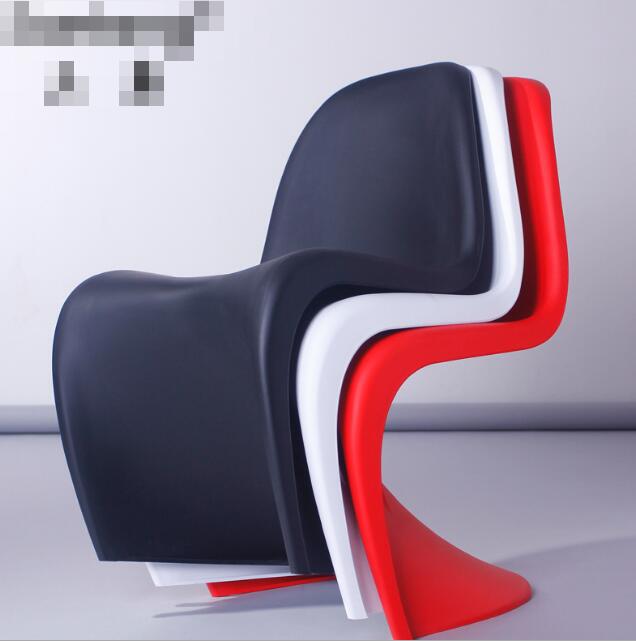 Plastic back chair-57.5*50*85cm