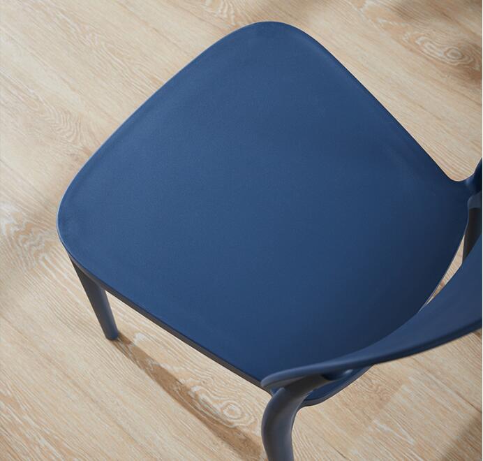Plastic back chair-45*43*81cm