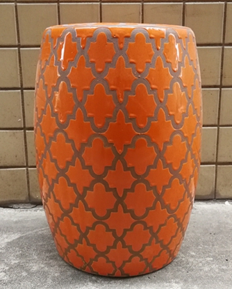 Ceramic stool