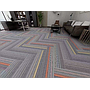 Long striped loop pile stitching carpet-25*100cm