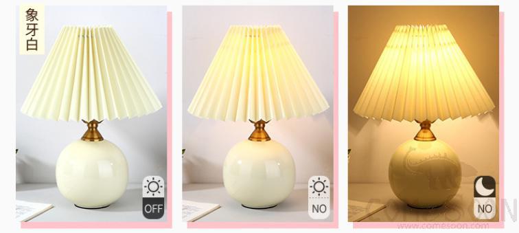 Table Lamp-D23*H30cm-Button switch