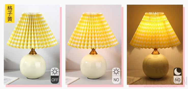 Table Lamp-D23*H30cm-Button switch