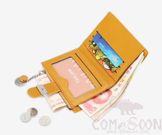 Wallet-PU,12.5*9.2*2.1cm