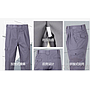 Cargo Trousers-Blue