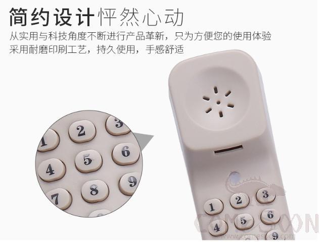 Bathroom Telephone - White