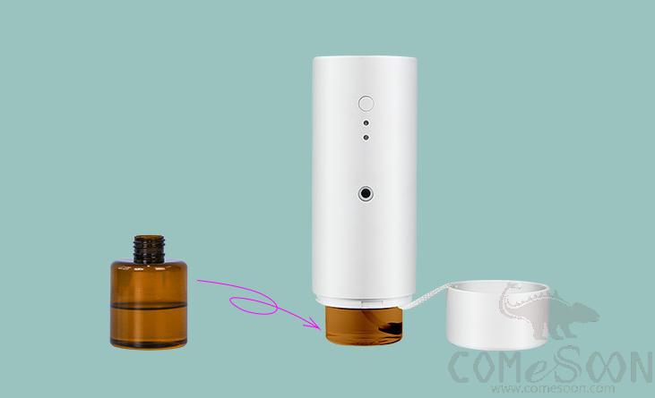 Aroma Diffuser,PP,1.1W,130ML,261*101*127MM