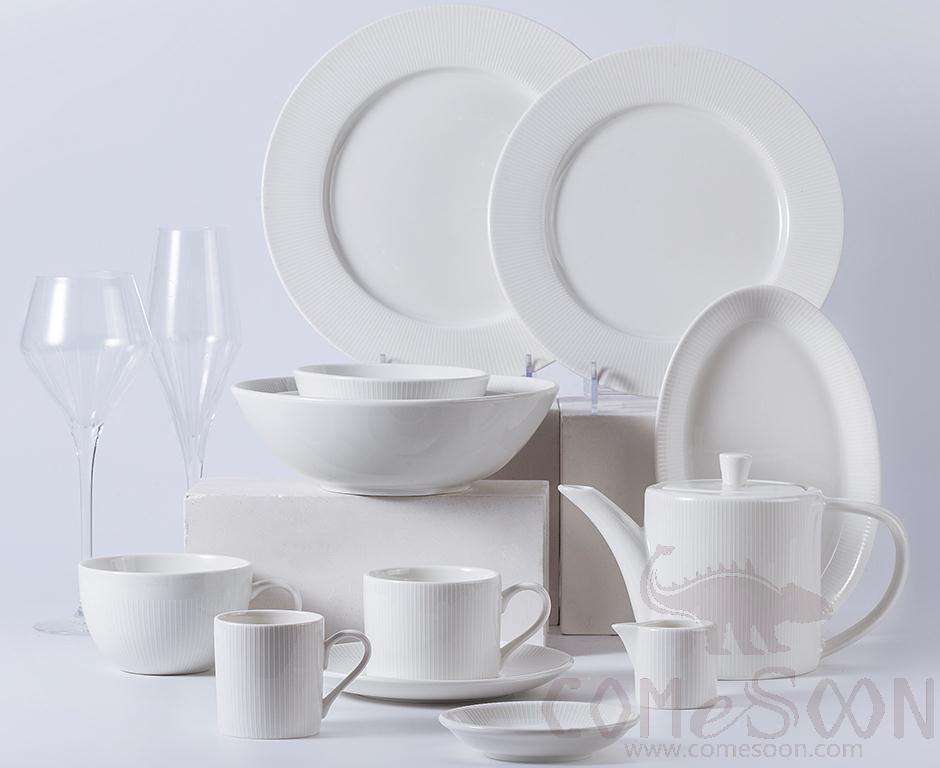 Ruled Relief 20.3Cm Vegetable Bowl
