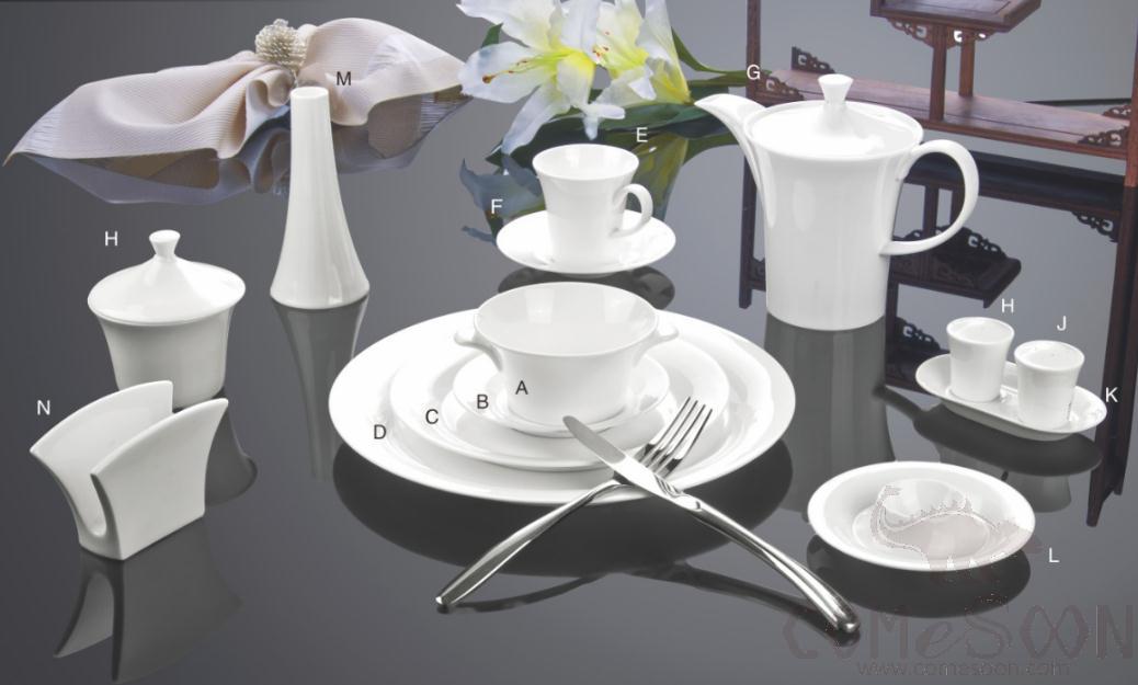 Kngmi Bonechina Series Coffee Cup set 180cc