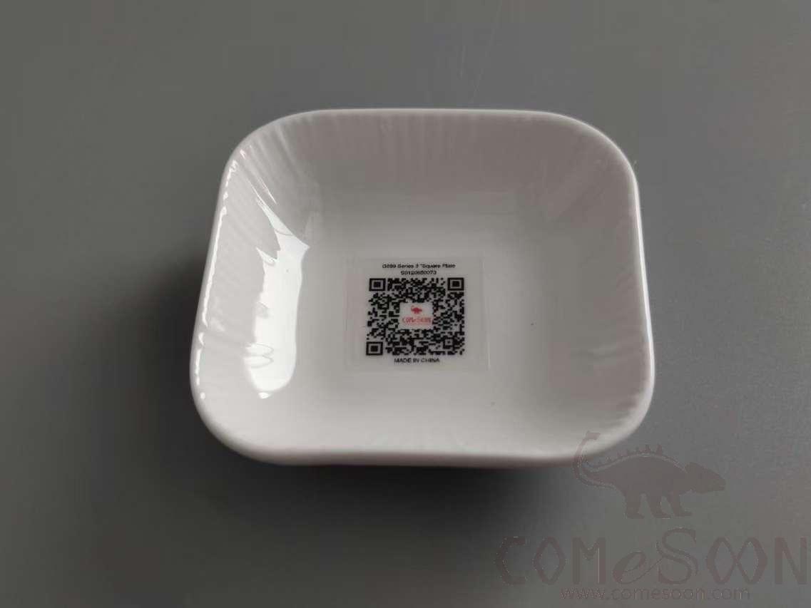 G099 Series 3 &quot;Flavor Plate - White