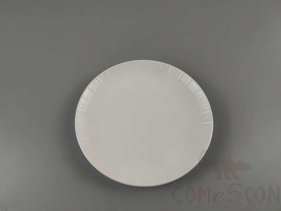 G099 Series 6.5&quot; Round Plate - White