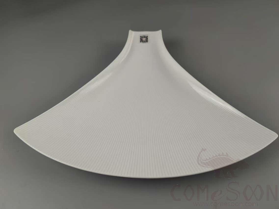 G161 Series 14.5&quot; Fan Shaped Plate