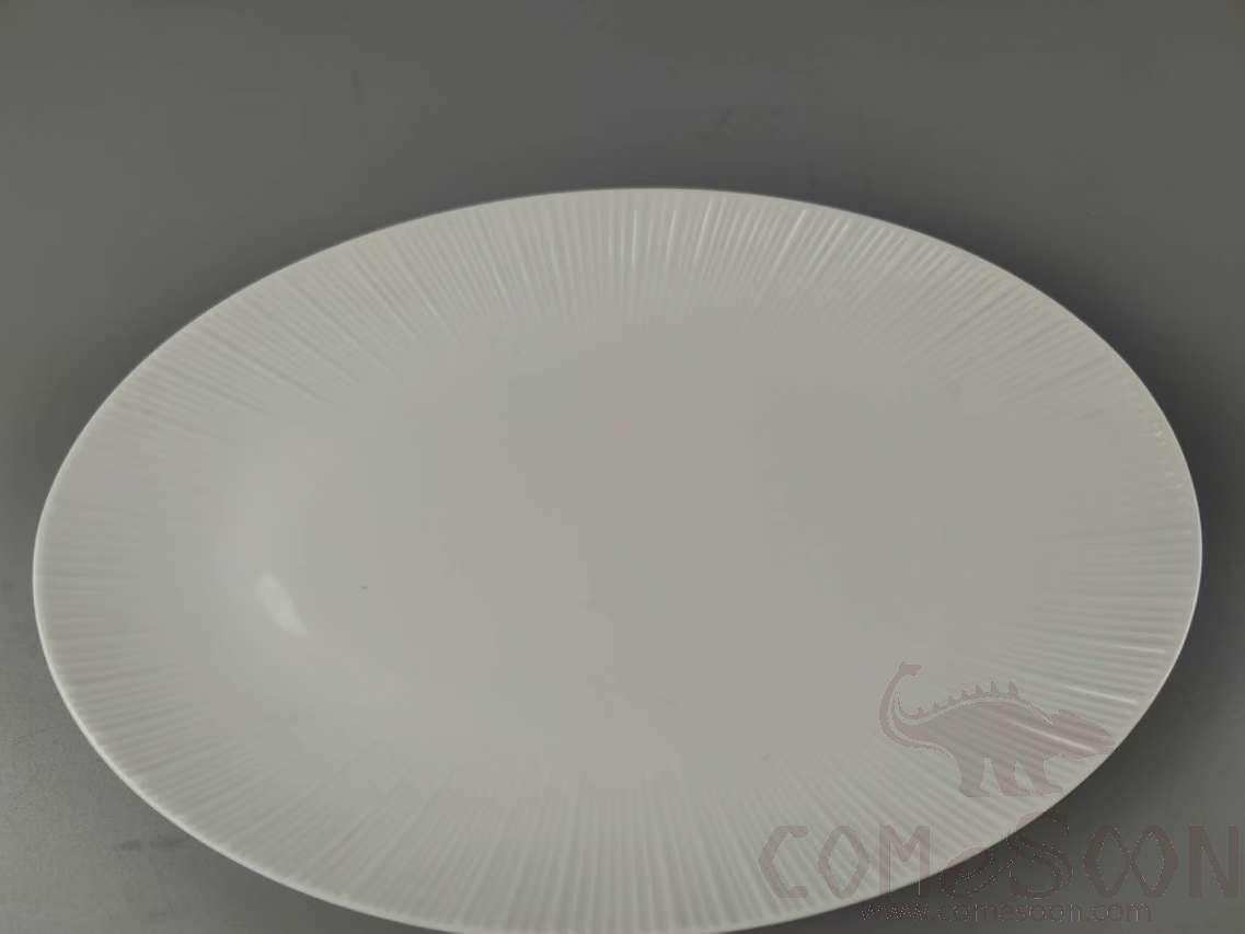 G099 Series 12&quot; Oval Plate